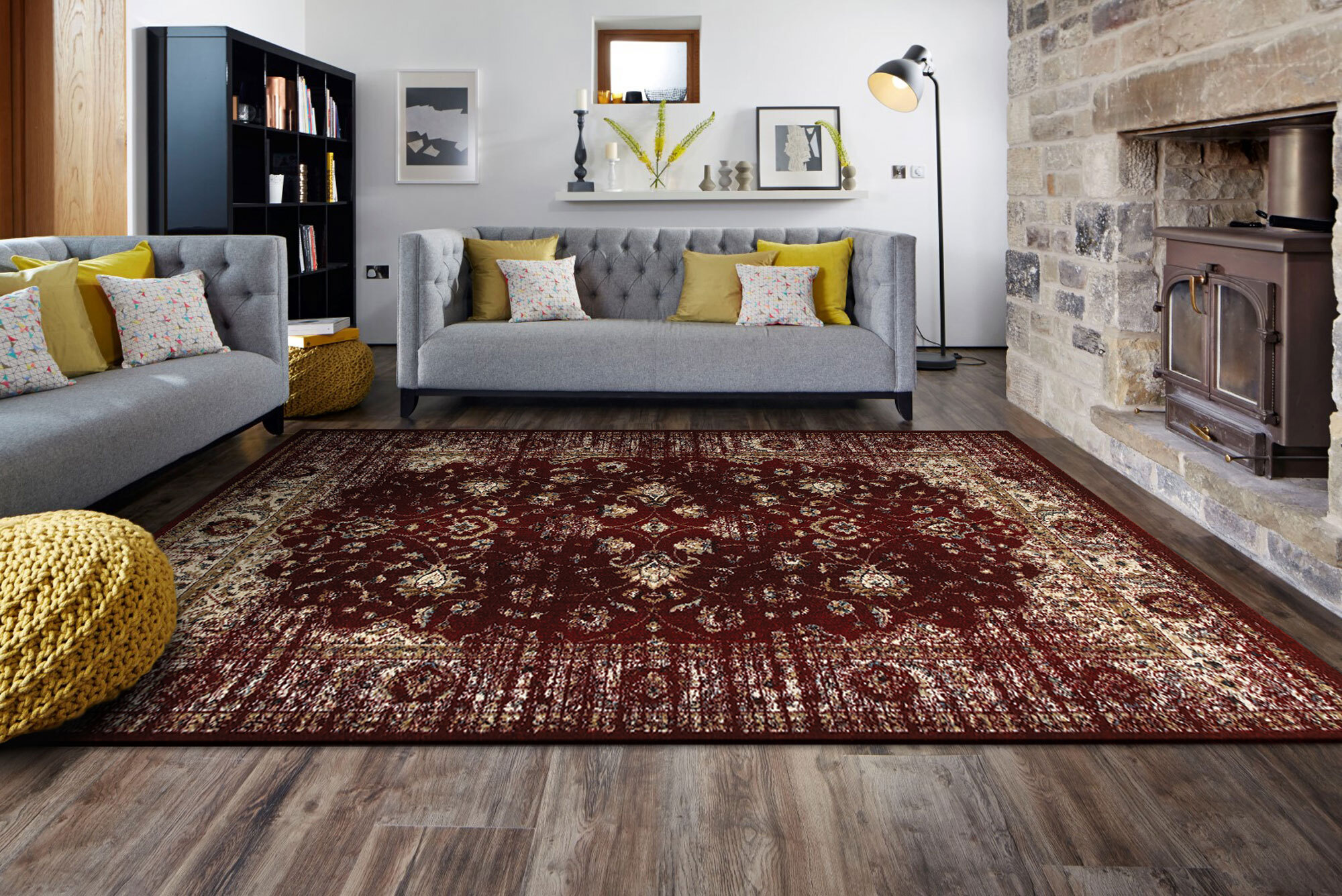 Large View Josephine Traditional Rug