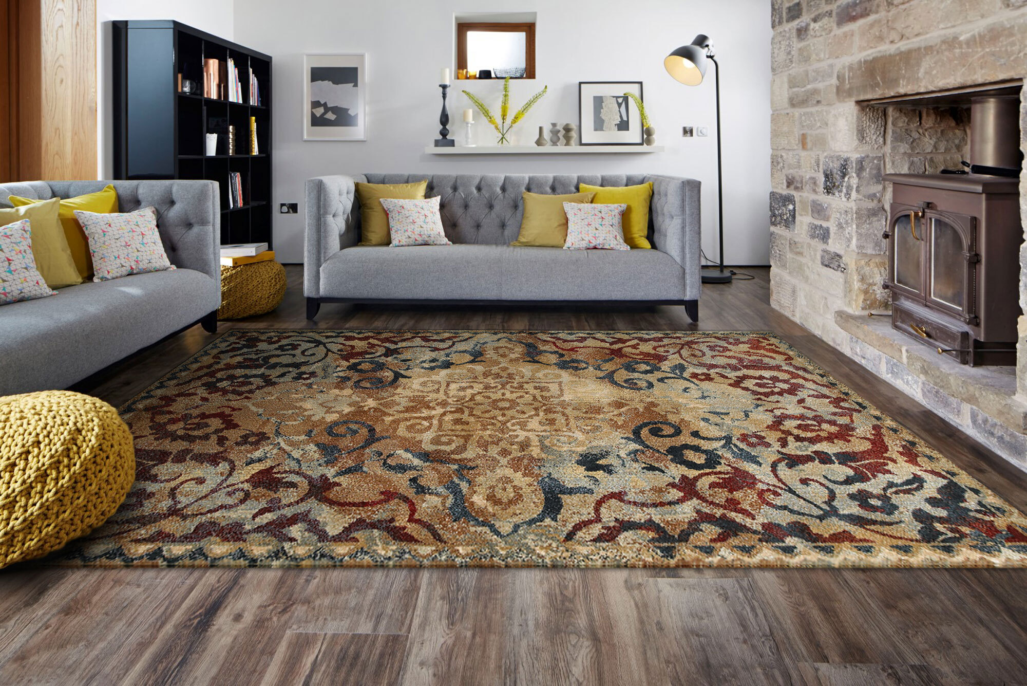 Large View Josephine Traditional Rug