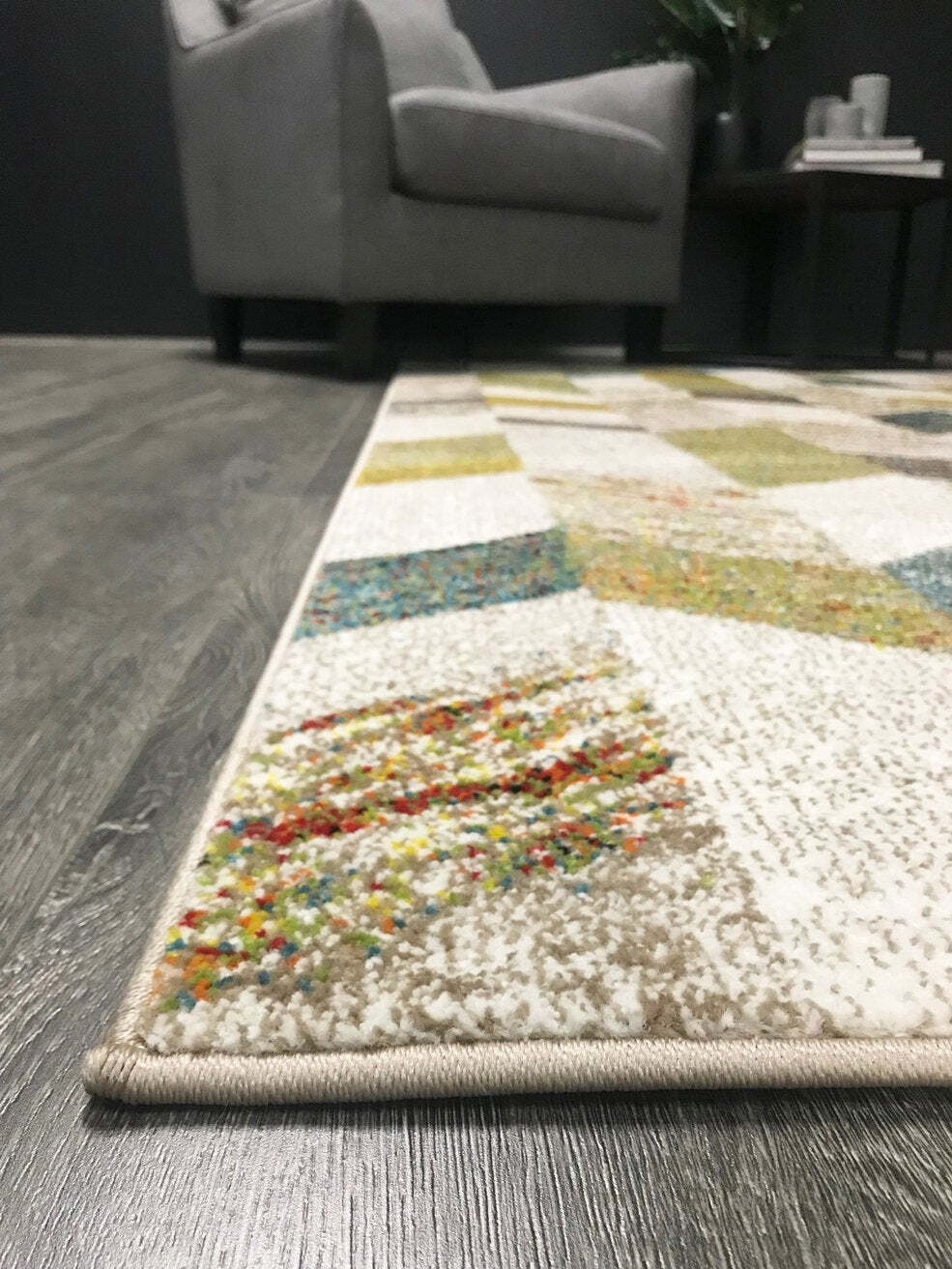 Juliet Modern Chevron Stripe Rug