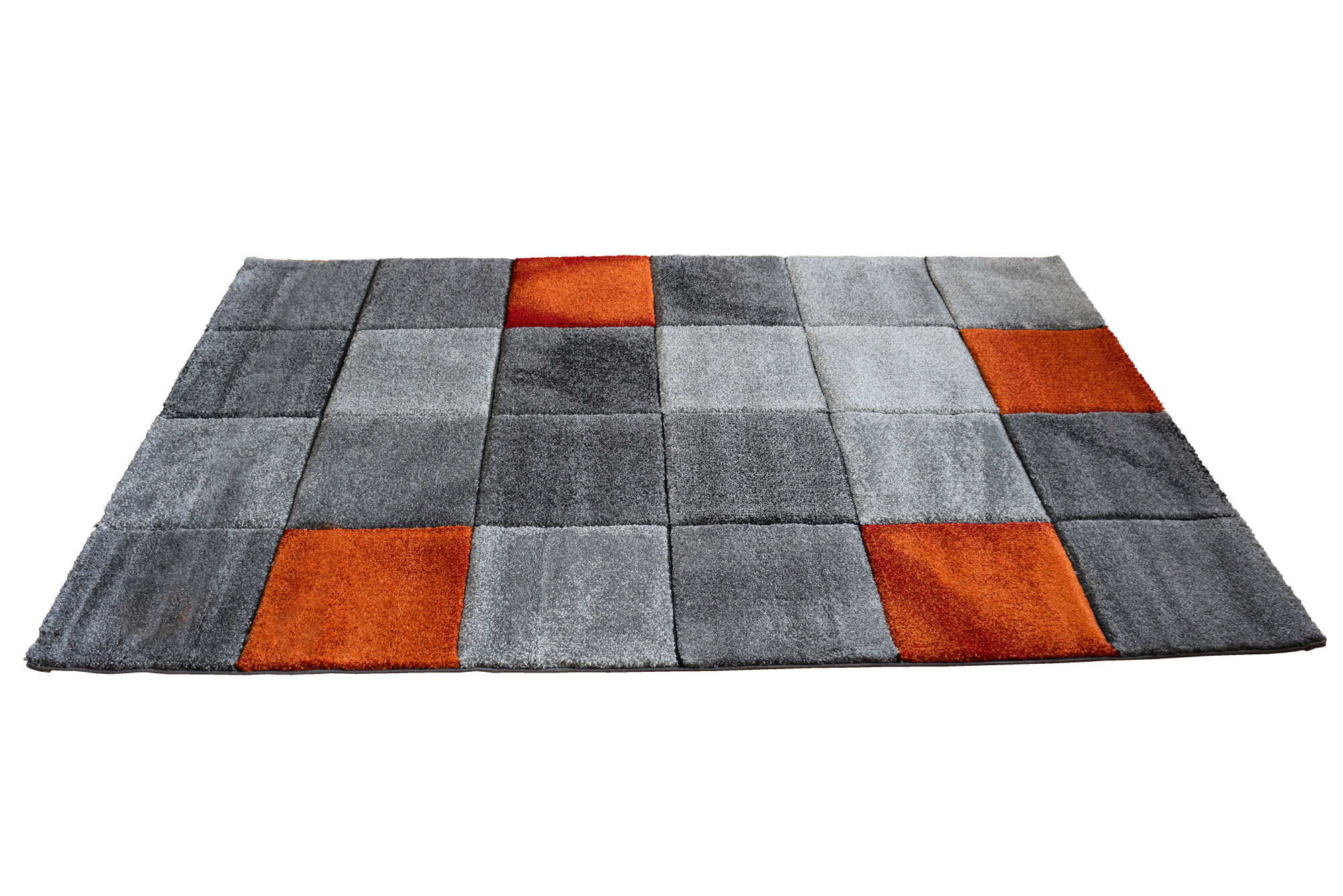 Large View Lucia Modern Square Pattern Rug