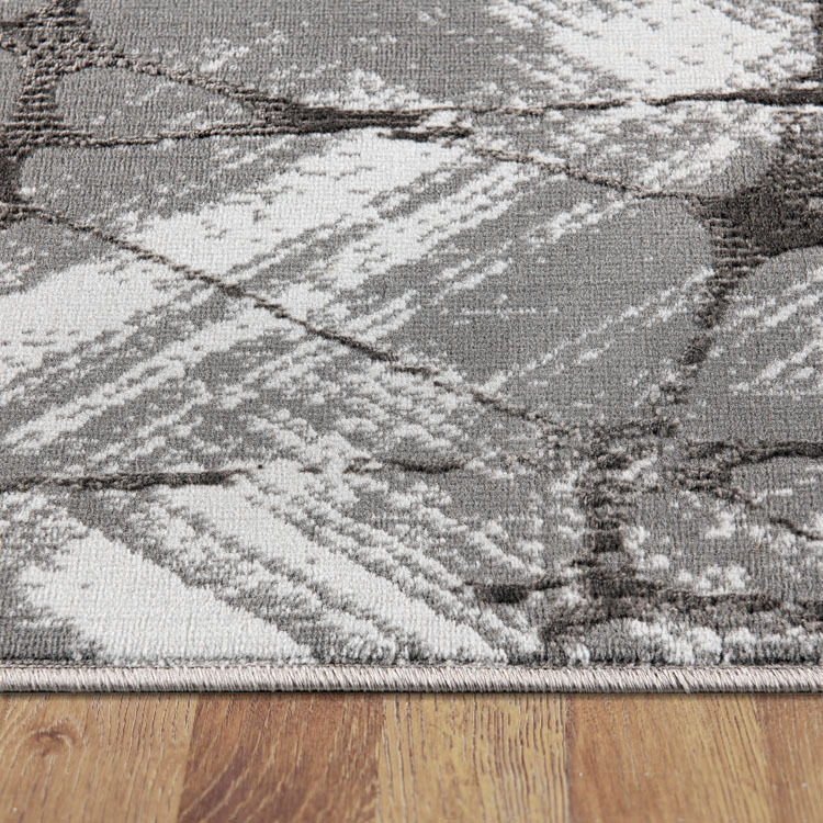 Luna Contemporary Rug Grey Rugs Afterpay & Zippay