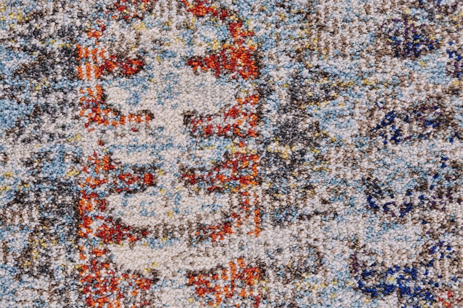 Large View Lester Traditional Overdyed Rug