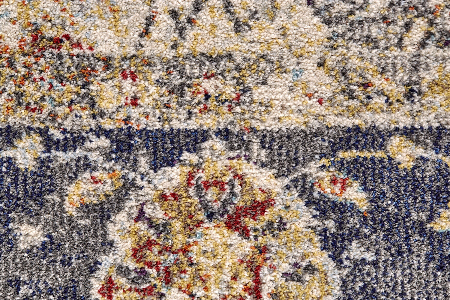 Large View Lester Classic Floral Overdyed Rug