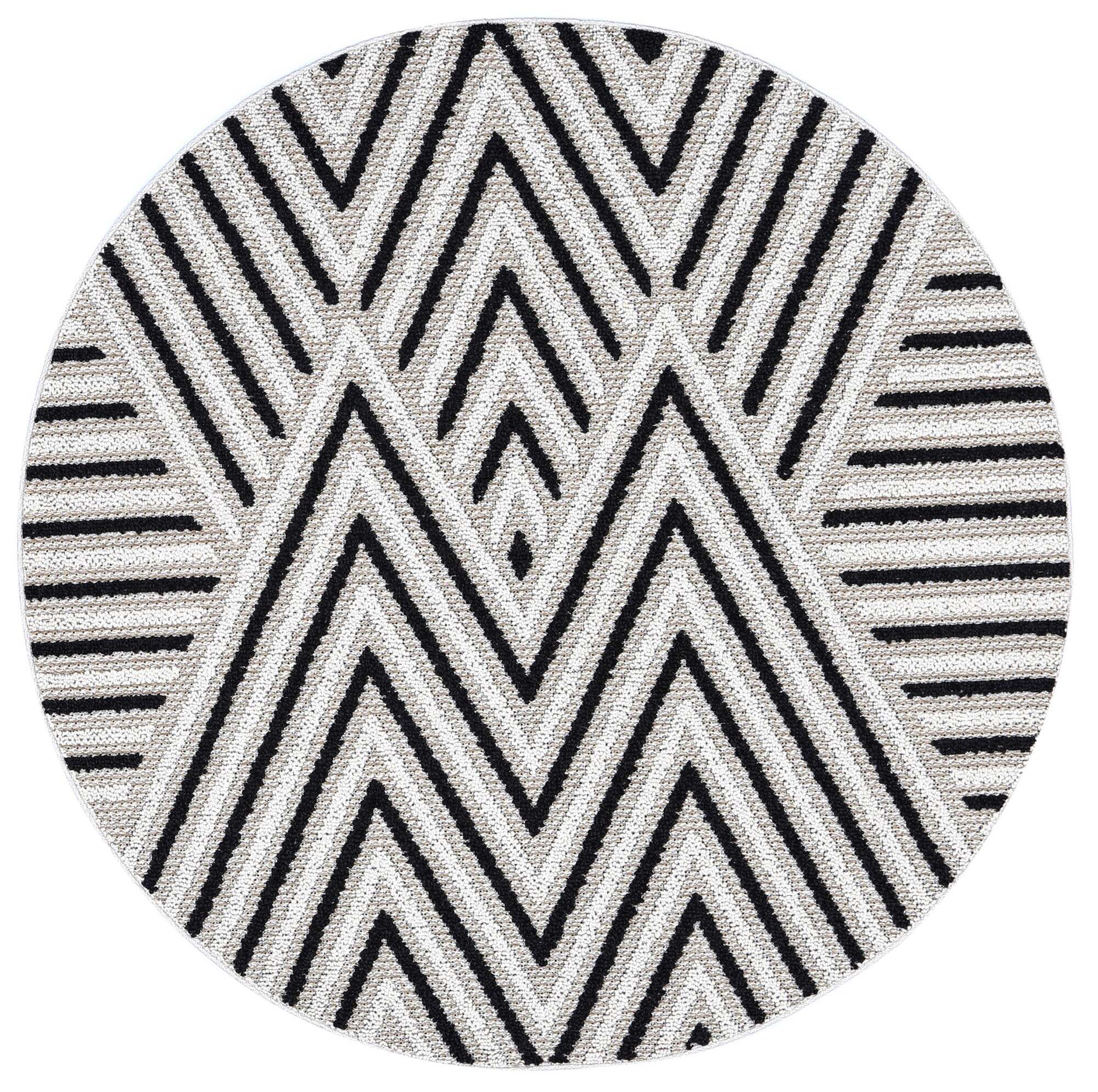 Macy IndoorOutdoor Rug Beige Striped Rug Free Shipping