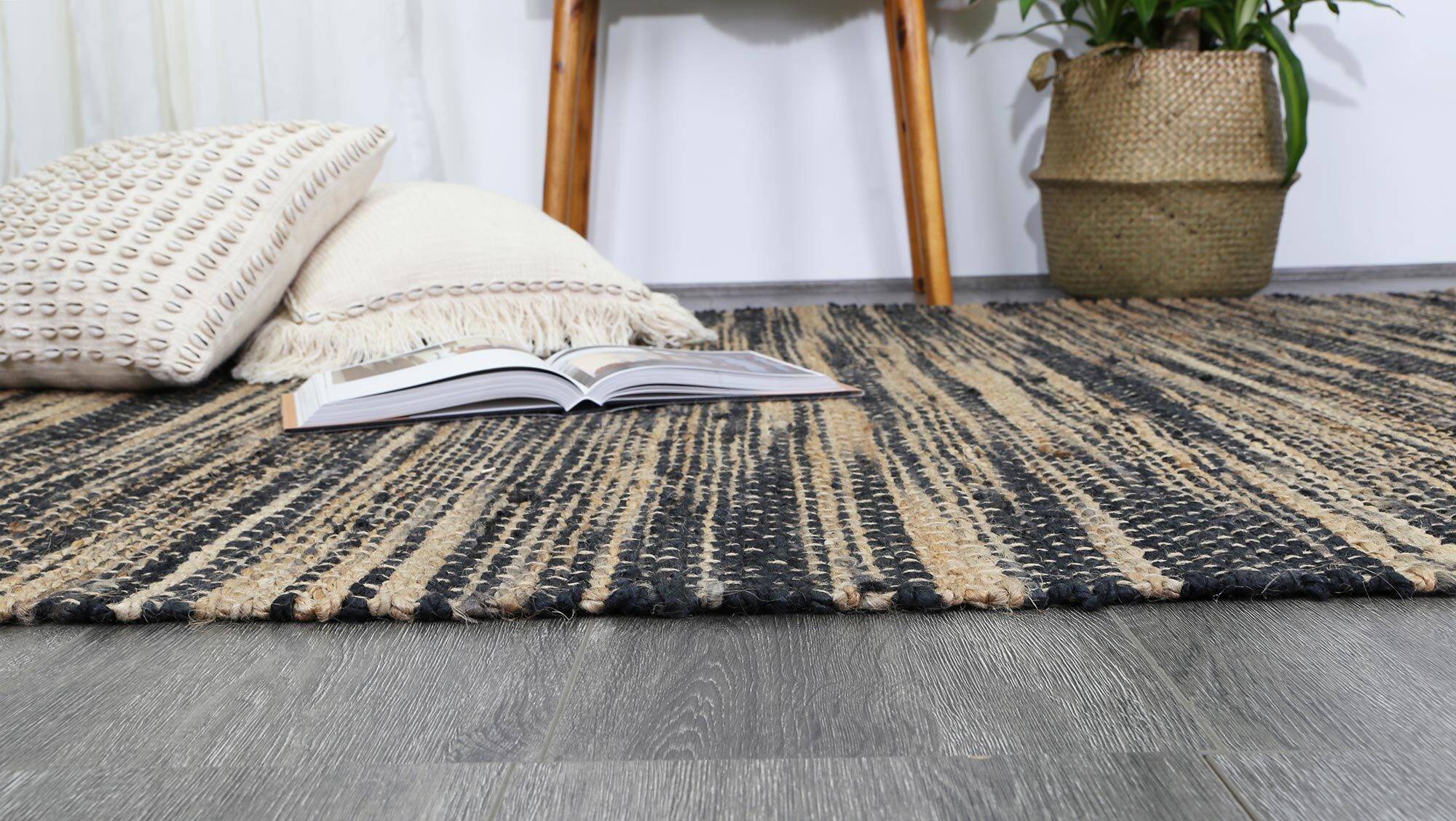 Large View Mallorca Hand Woven Jute Rug