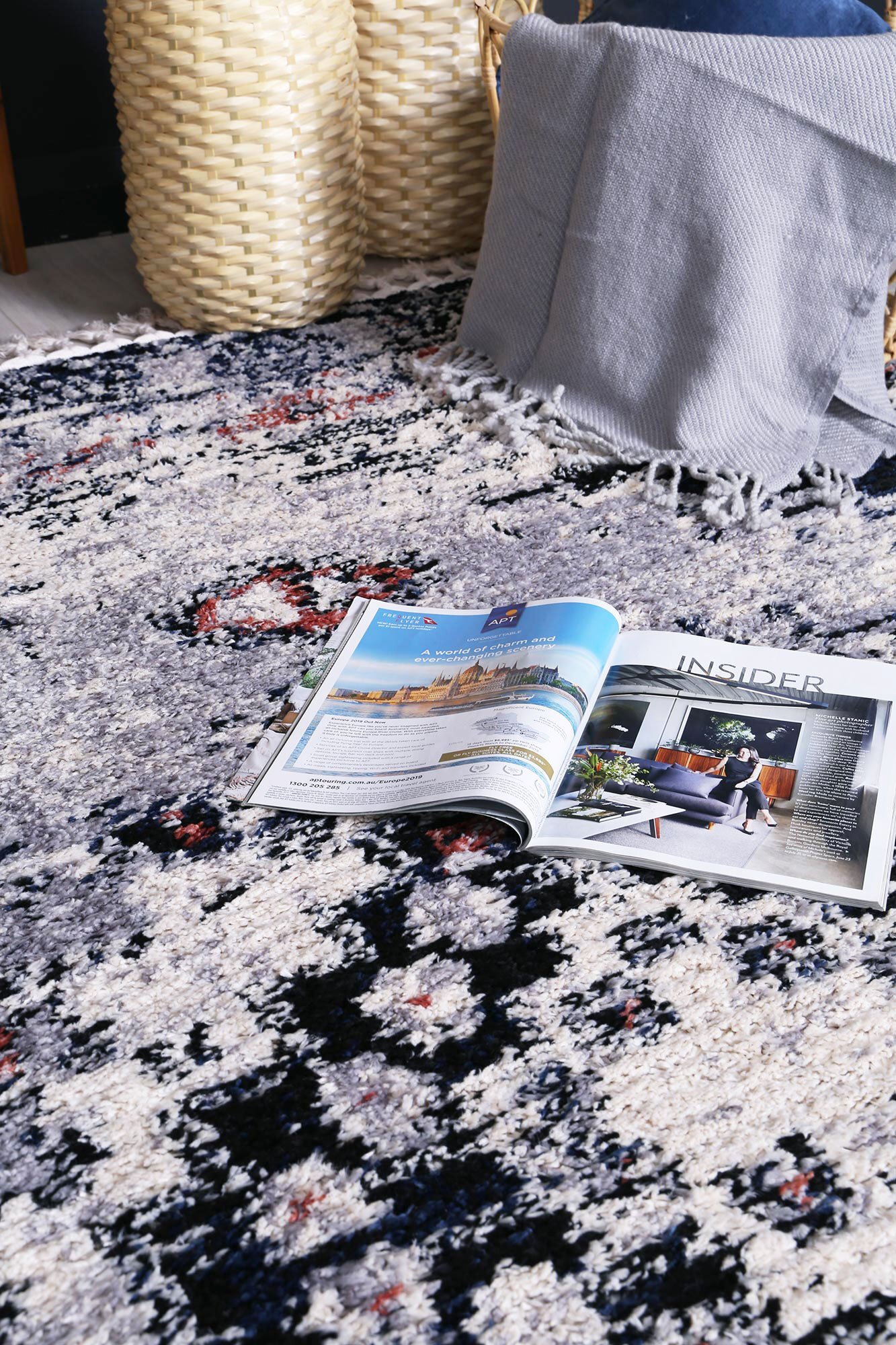 Large View Marrakech Moroccan Rug