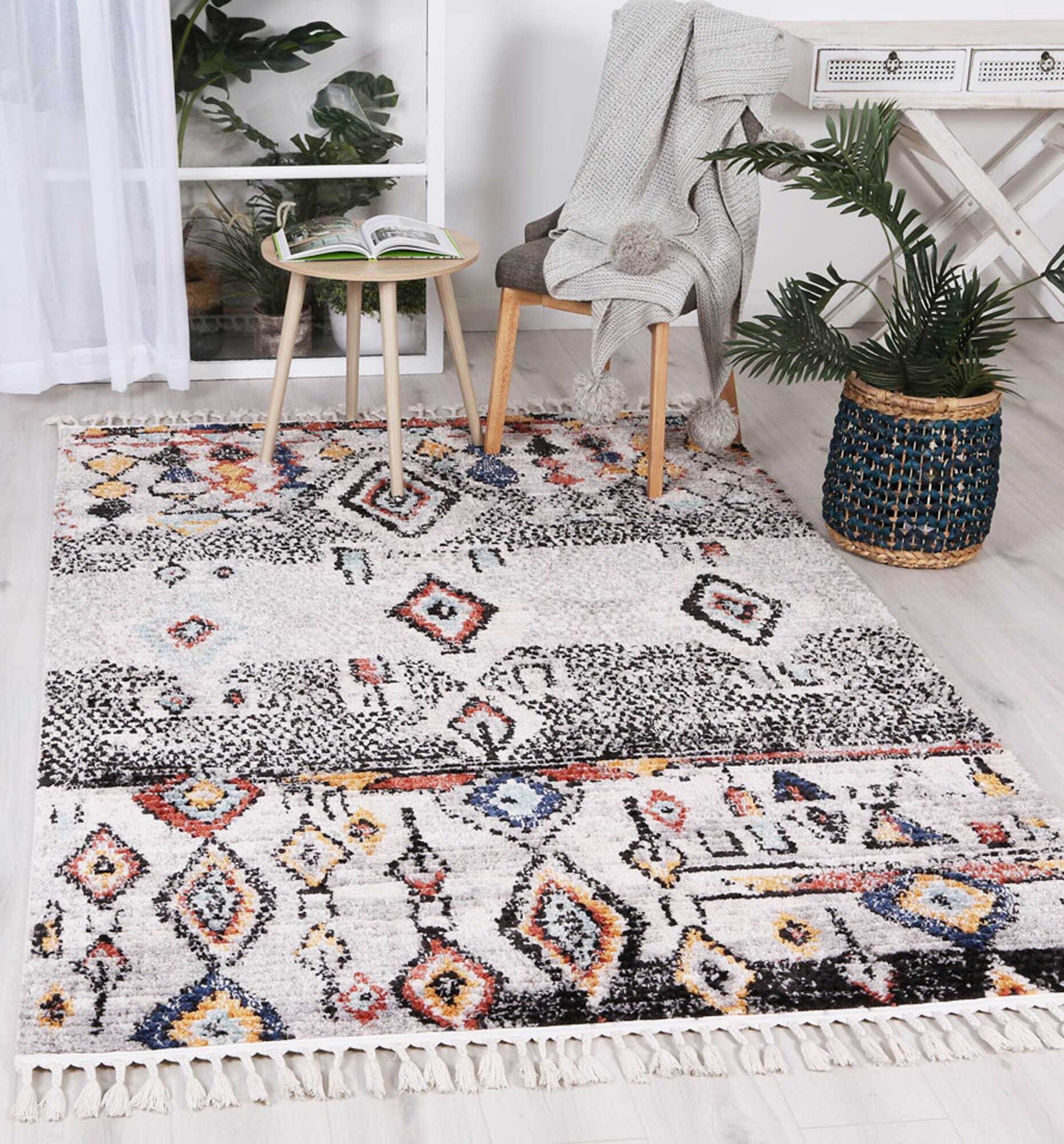 Large View Mayson Tribal Moroccan Rug