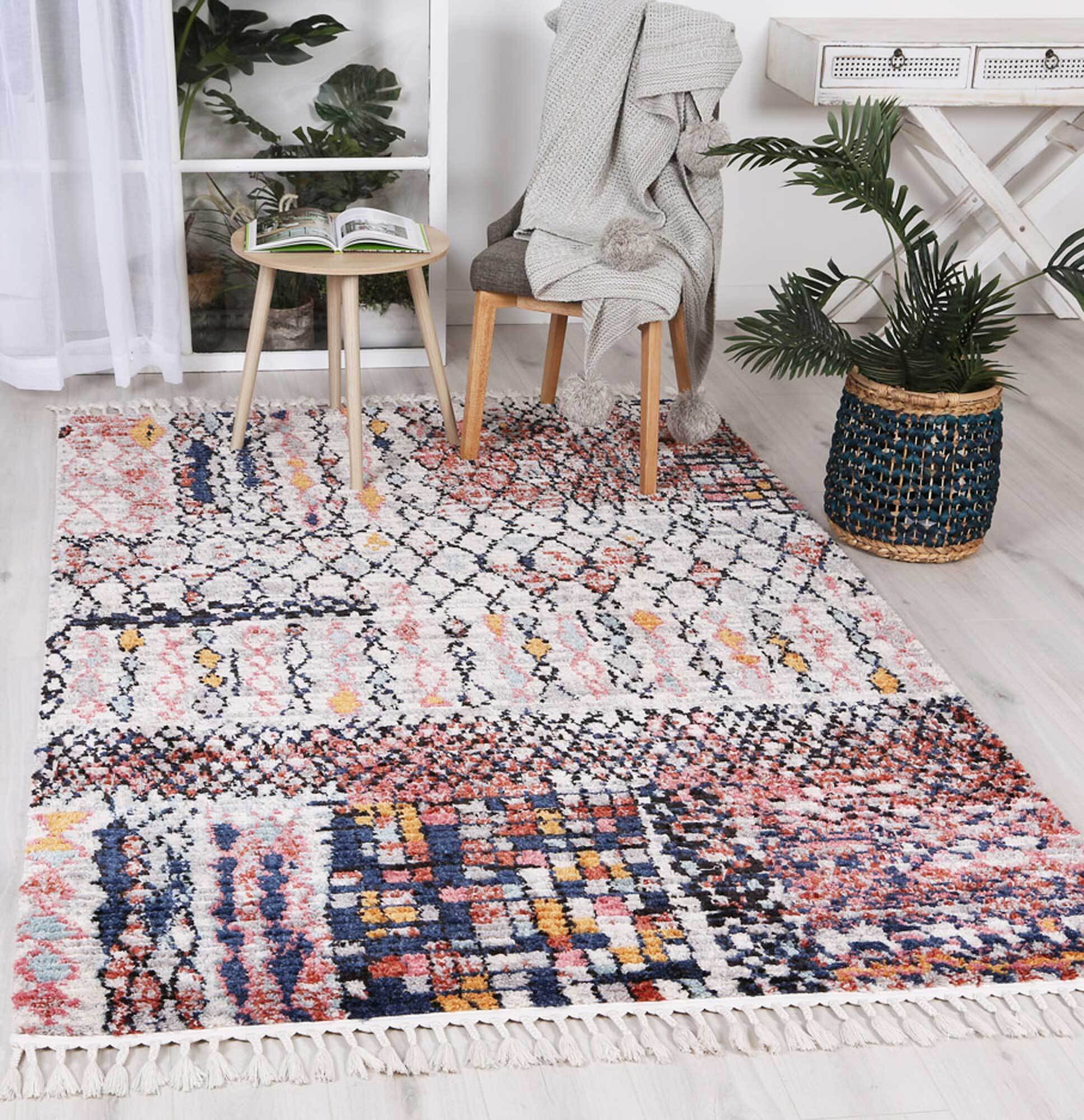 Large View Mayson Moroccan Geometric Rug
