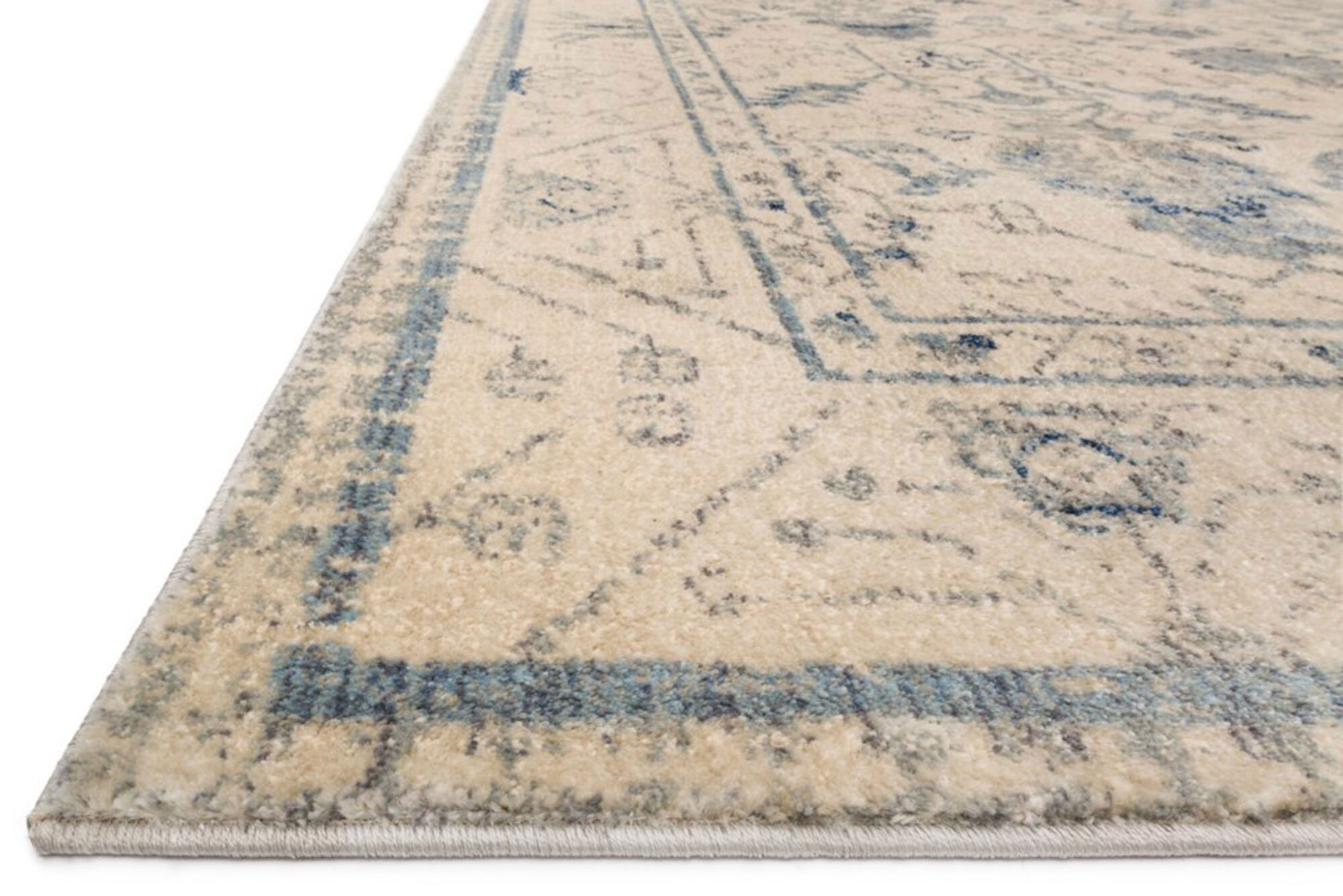Large View Melanie Beige Contemporary Rug