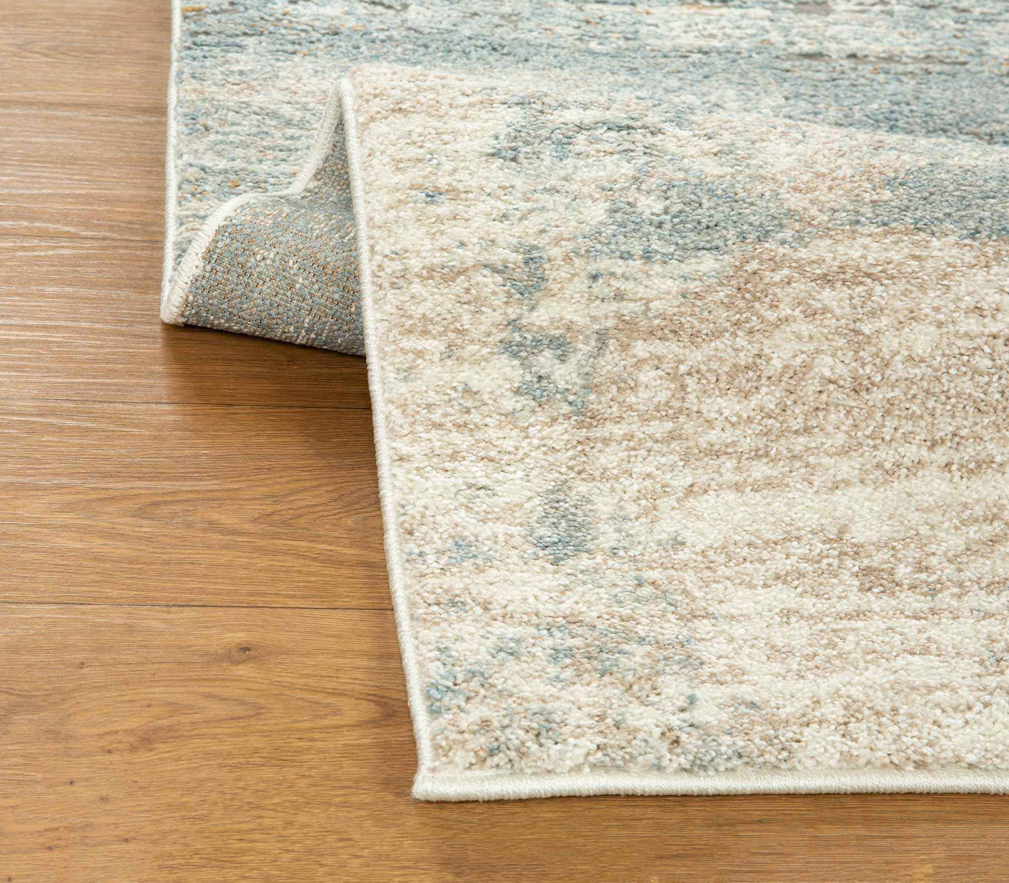 Large View Mineral Abstract Rug