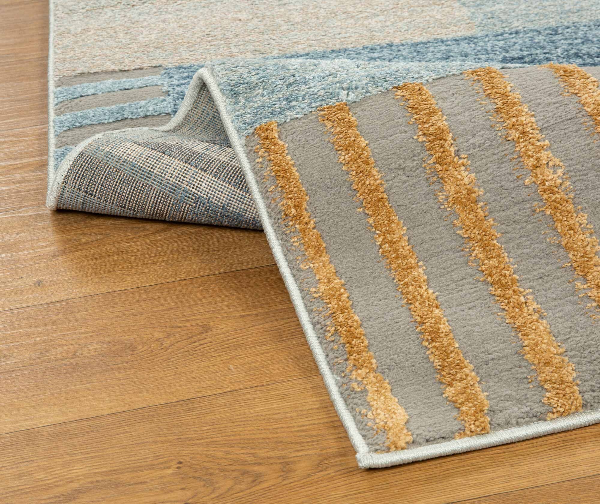 Large View Mineral Modern Geometric Rug