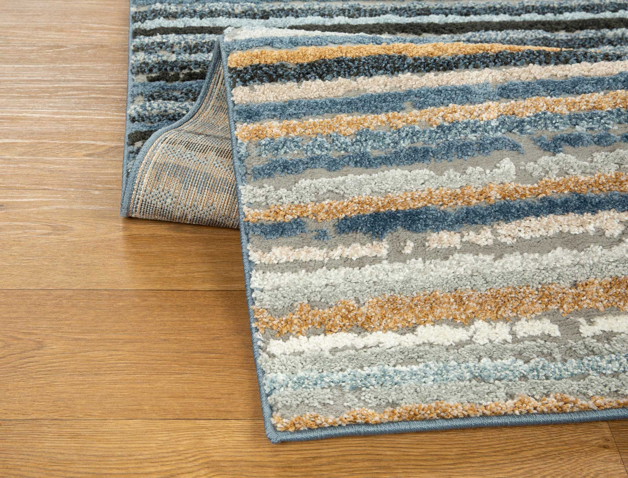 Large View Mineral Striped Rug