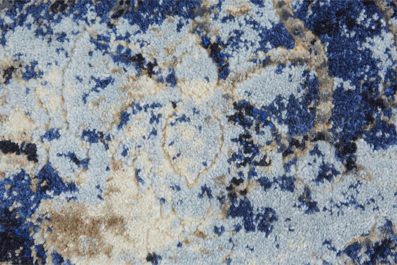 Large View Melissa Blue Transitional Rug
