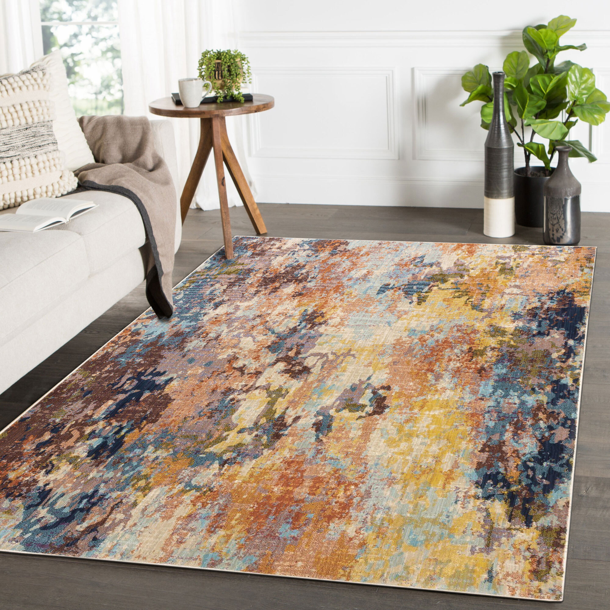 Myla Contemporary Abstract Rug