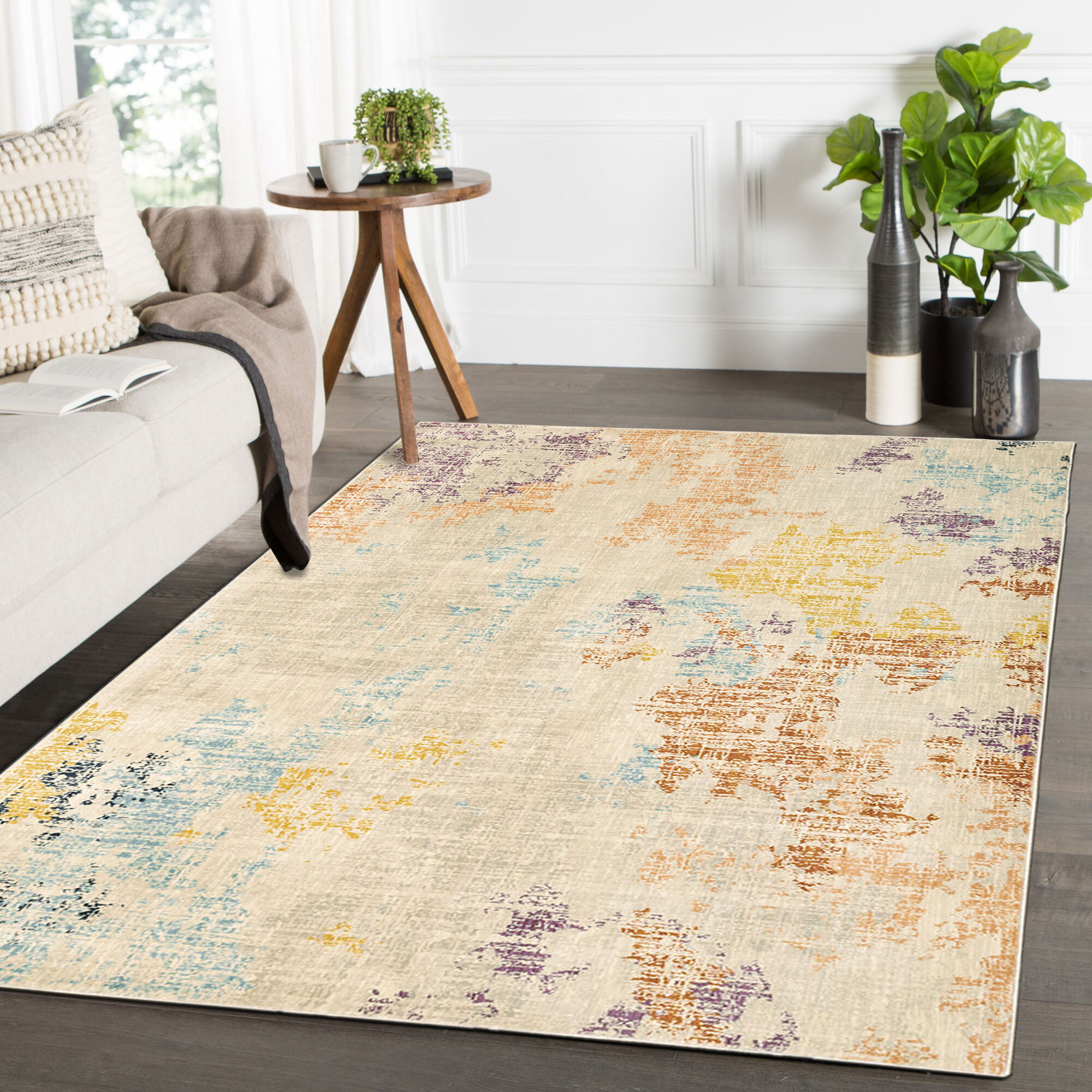 Myla Contemporary Abstract Rug