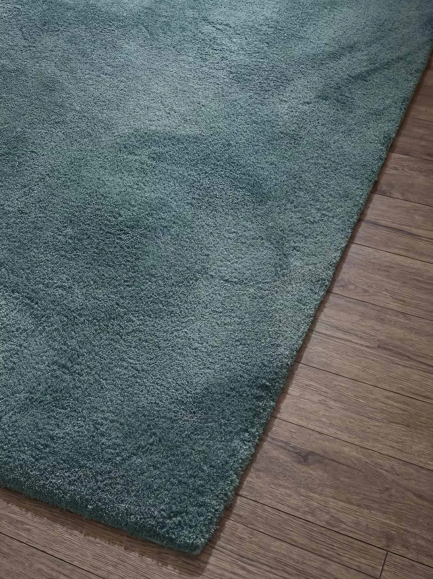 Mojito Plain Blue Shaggy Rug