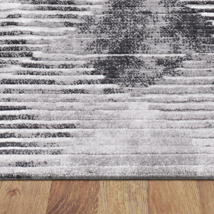 Large View Morris Contemporary Striped Rug