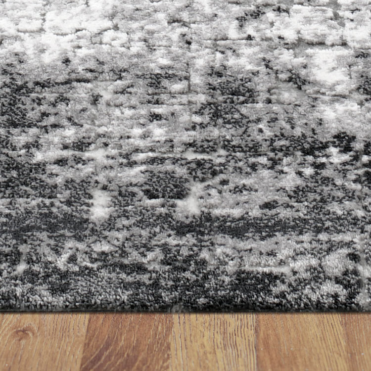 Large View Morris Grey Contemporary Rug