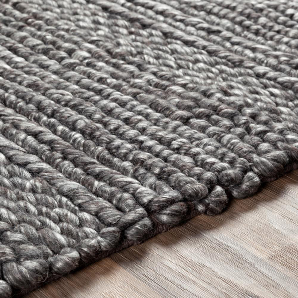 Mel Grey Braided Wool Rug