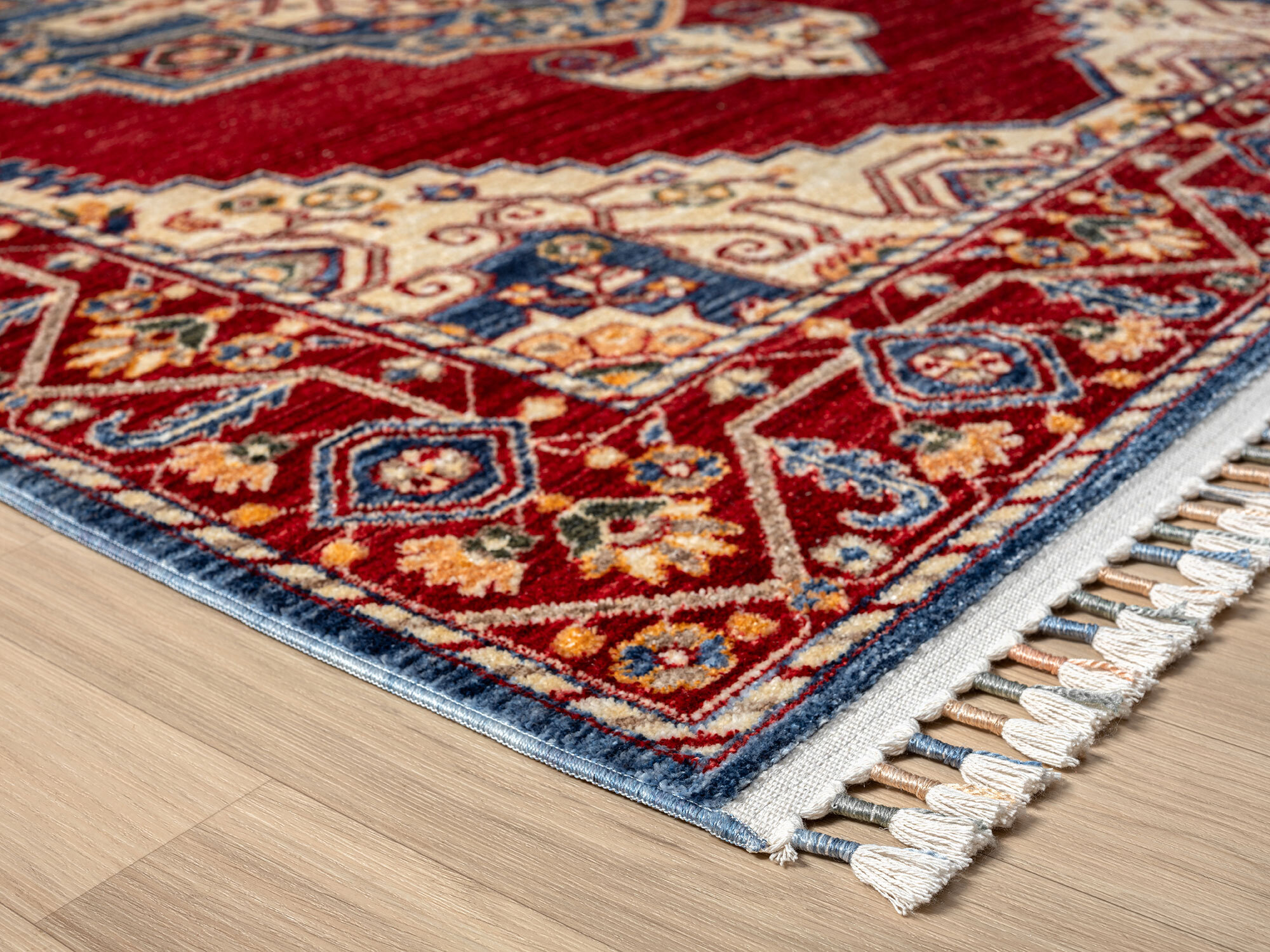 Large View Opal Traditional Medallion Rug