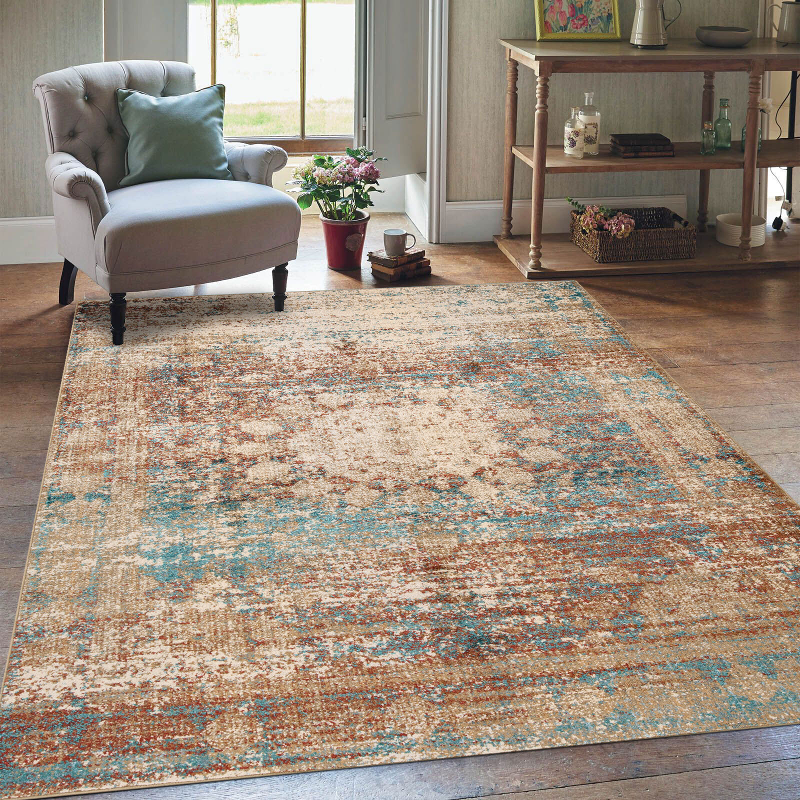 Odin Transitional Medallion Rug