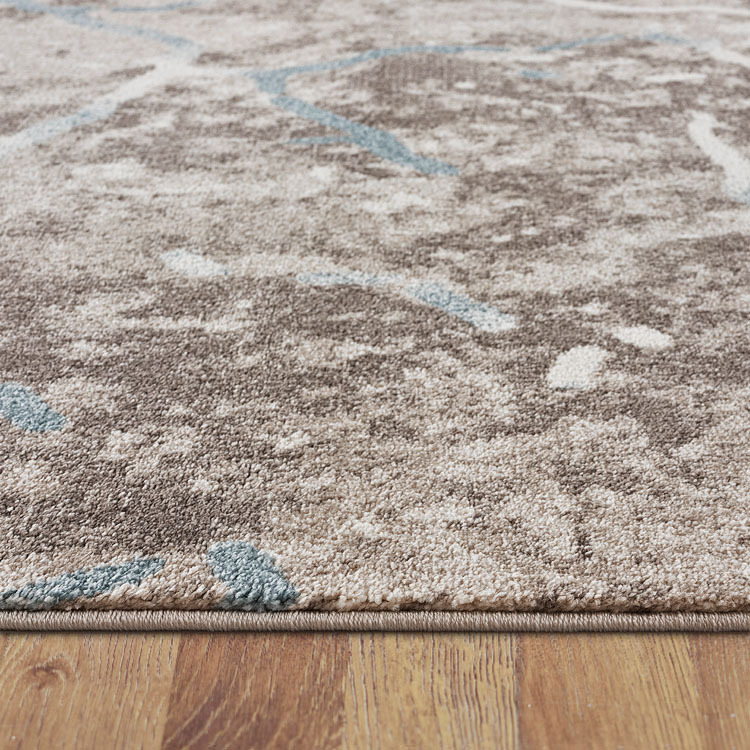 Large View Orel Beige Contemporary Rug