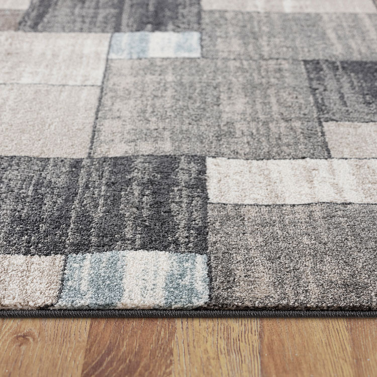 Orel Modern Square Pattern Rug