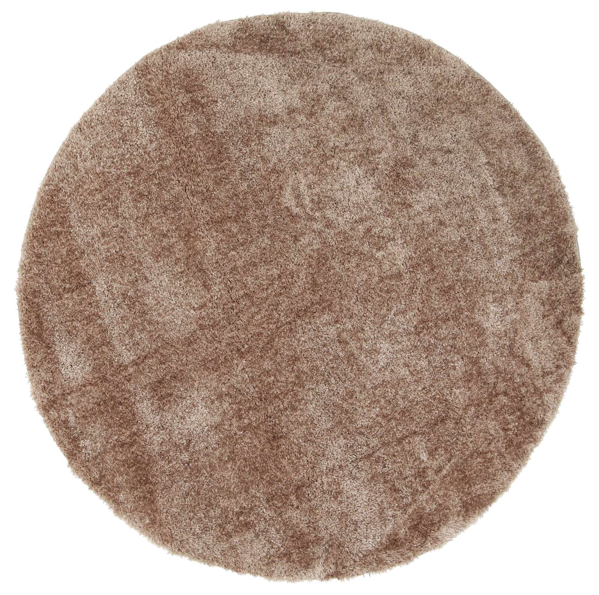 Large View Palace Plain Beige Shaggy Rug