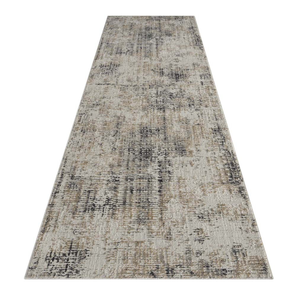Large View Pearl Striped Contemporary Rug