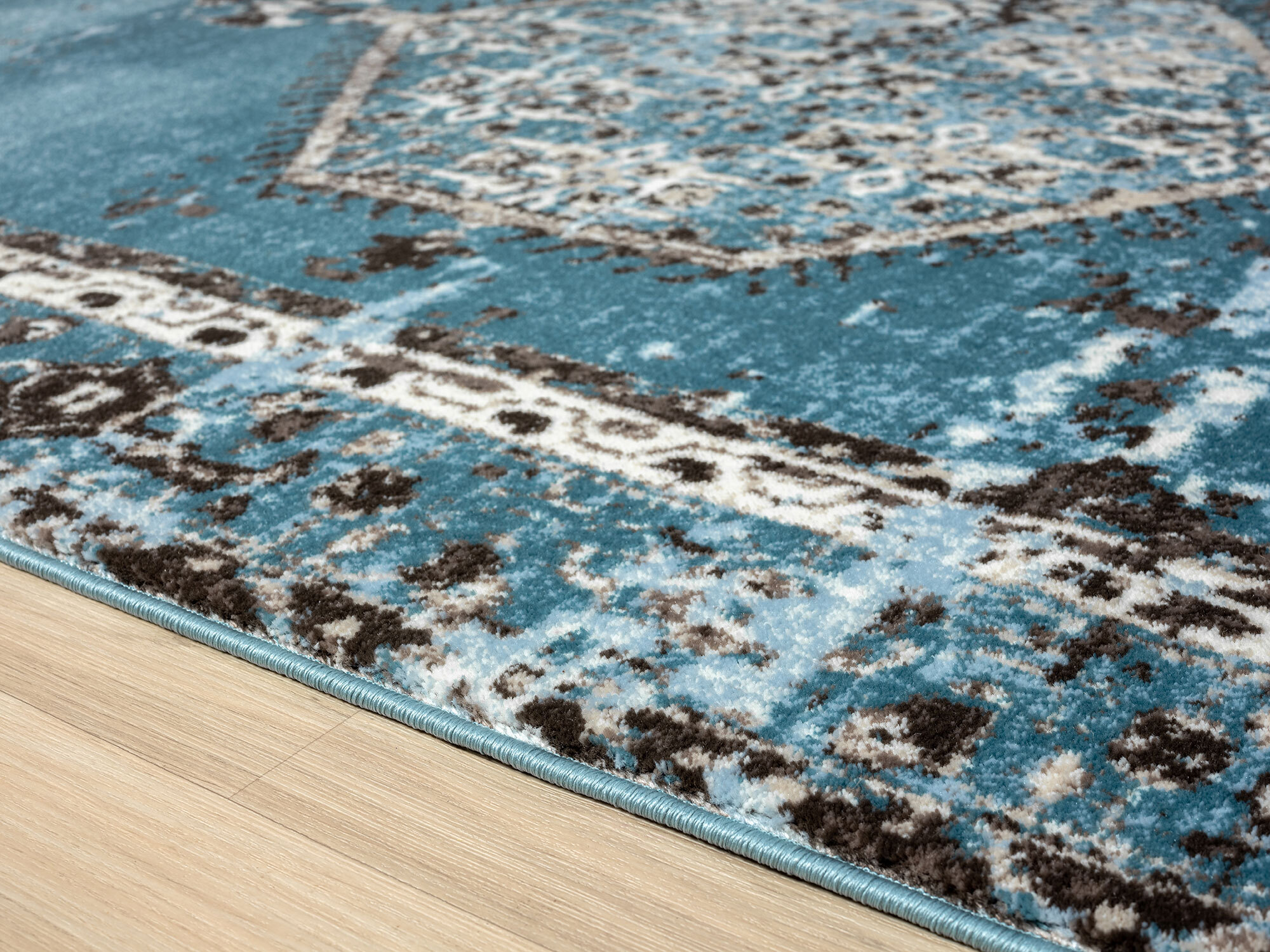 Large View Persico Rumpus Room Rug PER8336-BLU