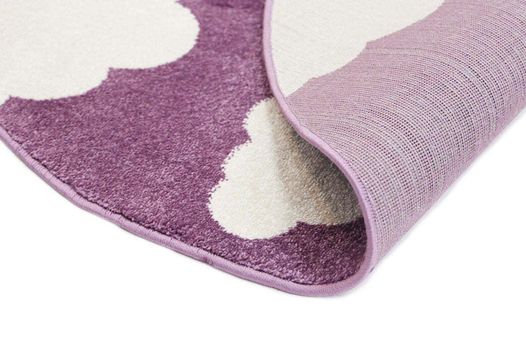 Petite Kids Purple Cloud Rug