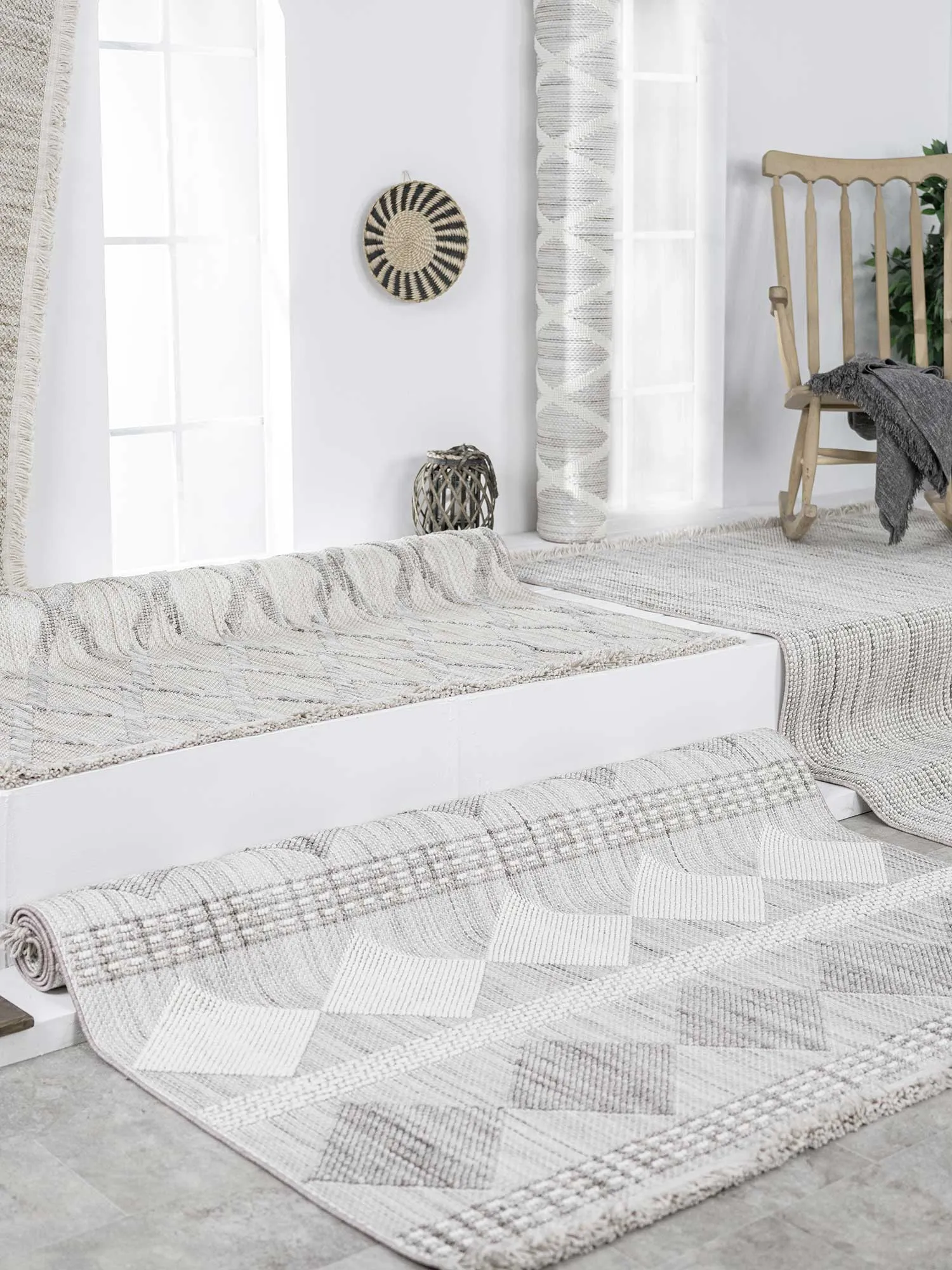 Prague Modern Geometric Rug