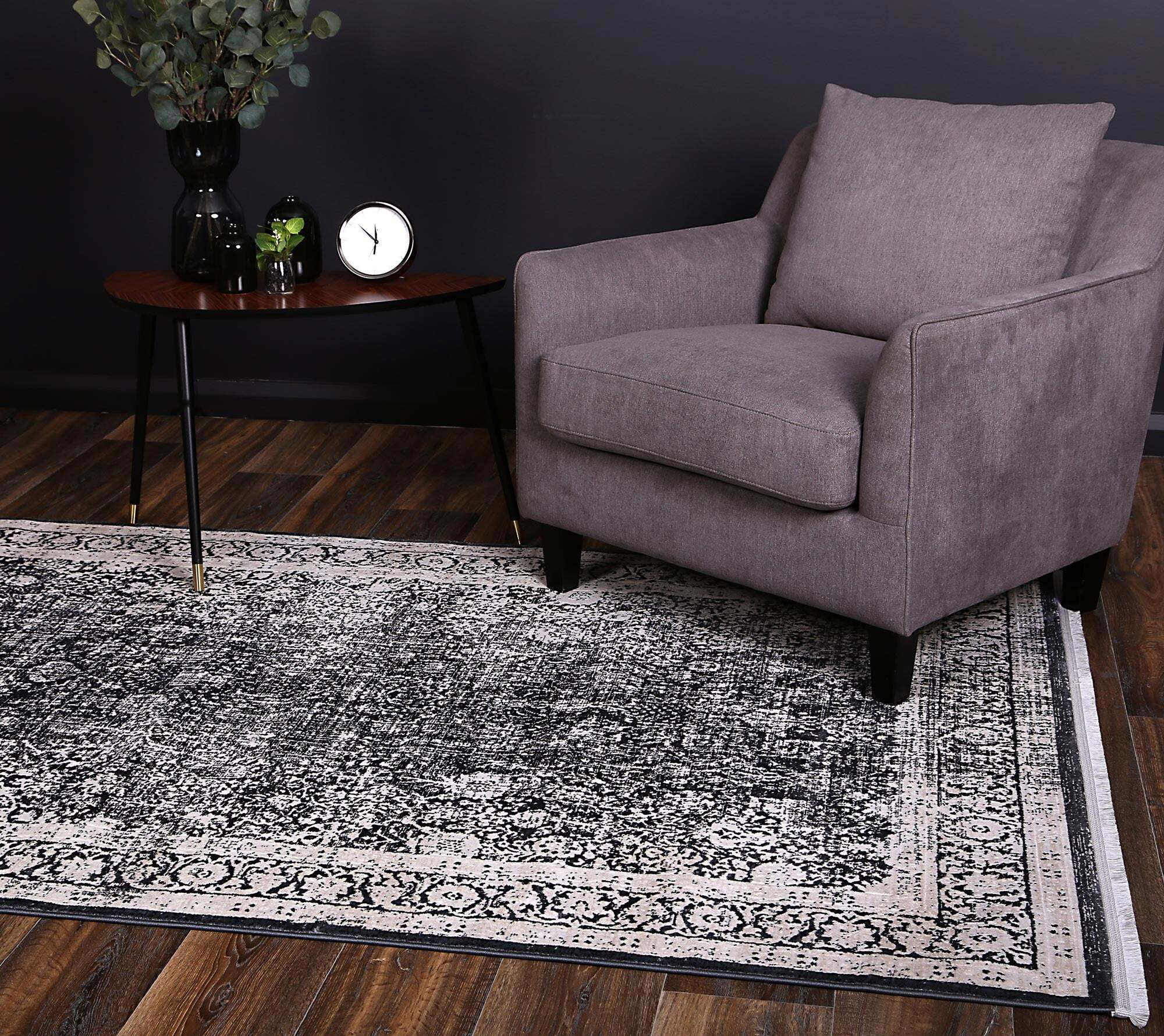 Large View Rina Traditional Border Rug