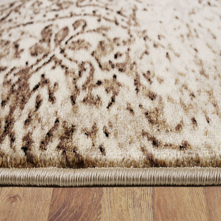 Large View Sade Beige Contemporary Rug