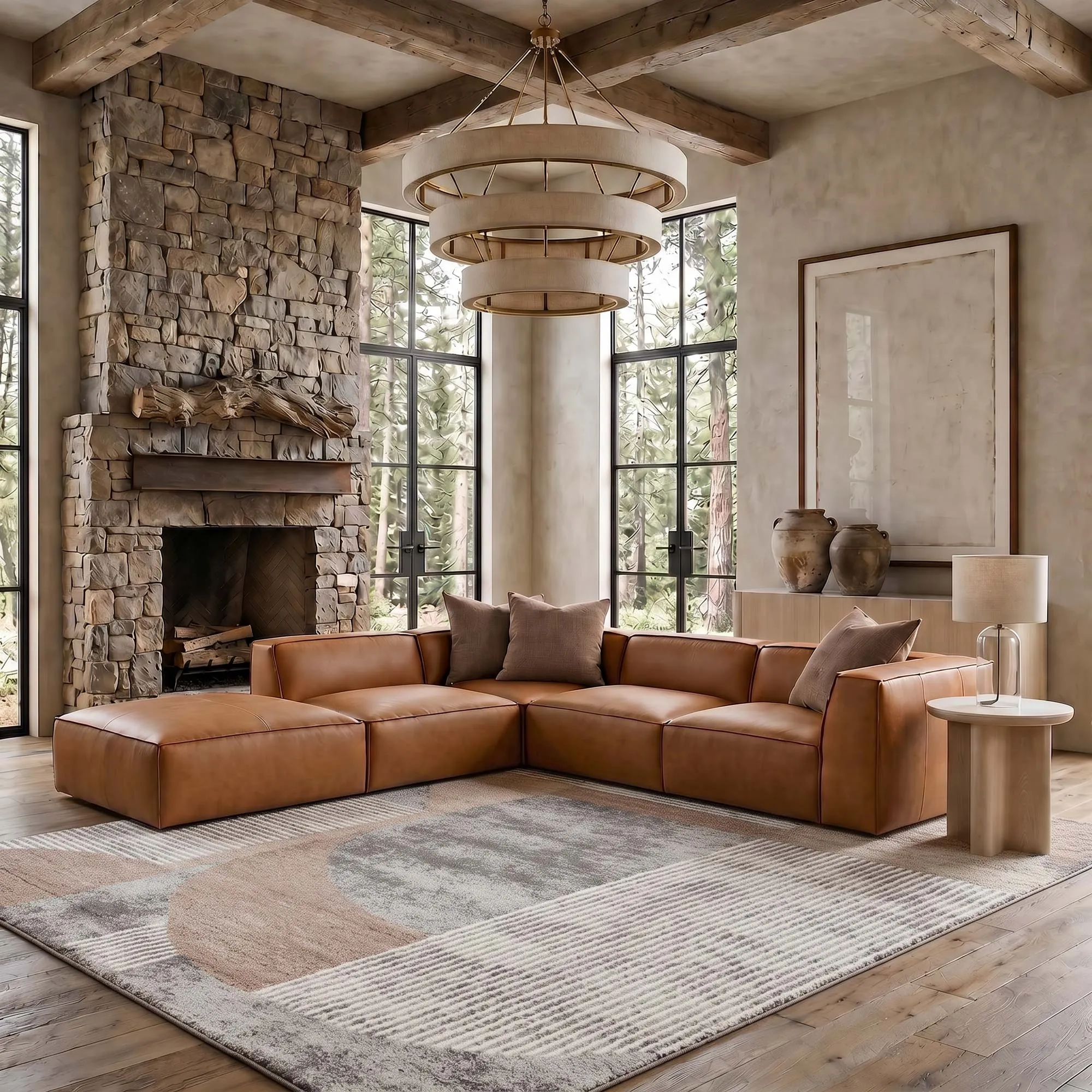 Sapore Modern Geometric Rug
