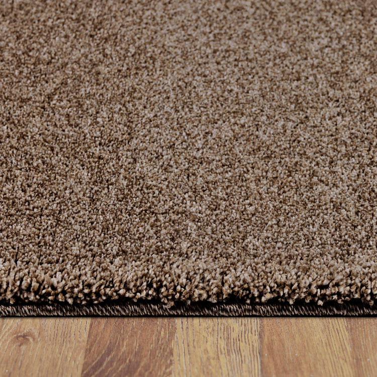 Sara Modern Plain Brown Rug