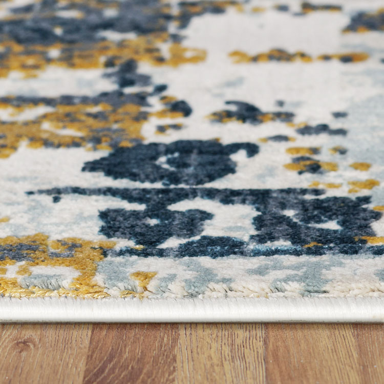 Saul Contemporary Distressed Rug