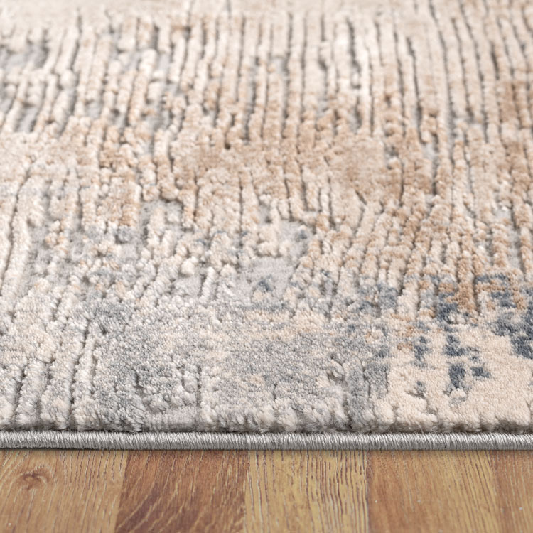 Large View Sera Contemporary Sculpted Rug