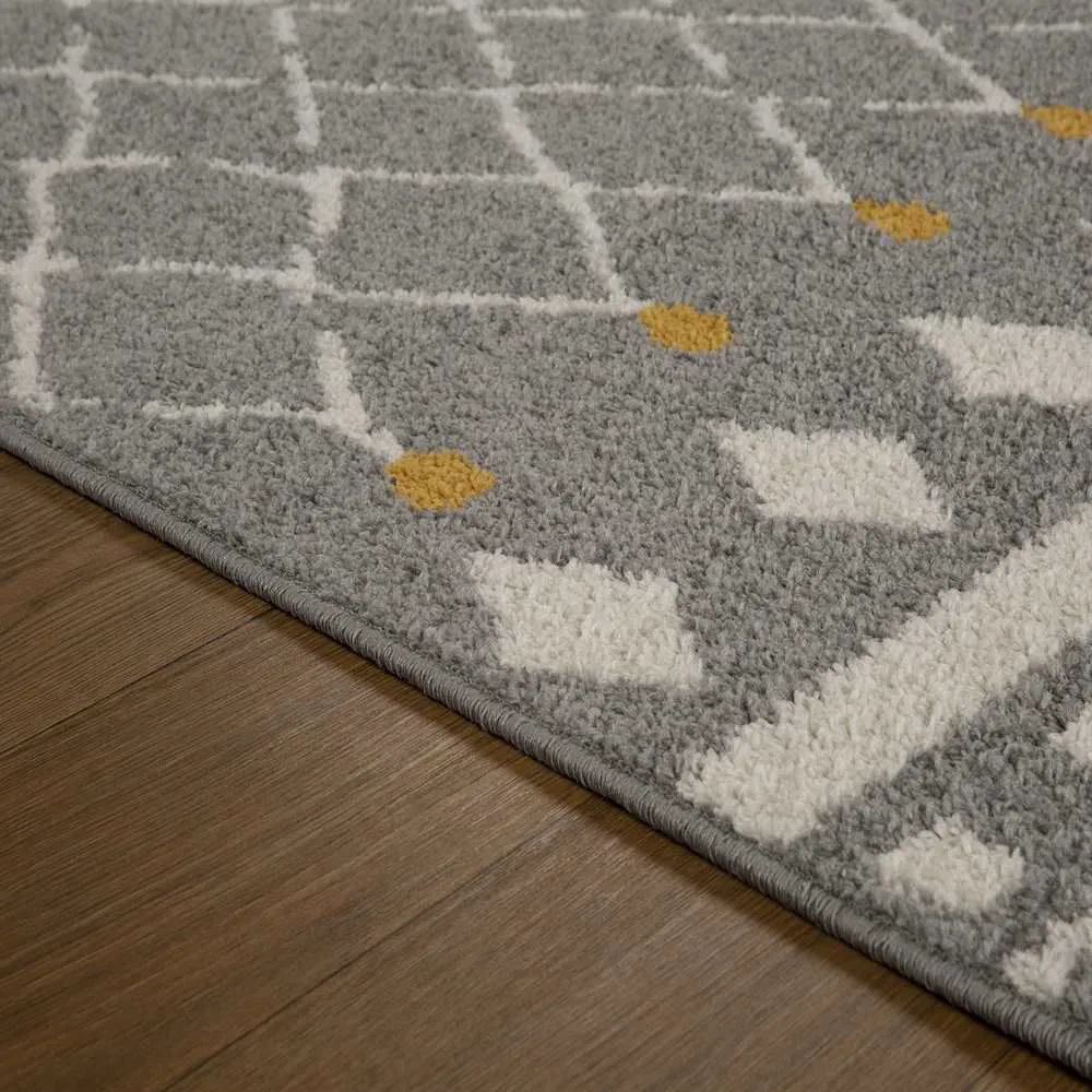 Large View Sina Diamond Pattern Modern Rug
