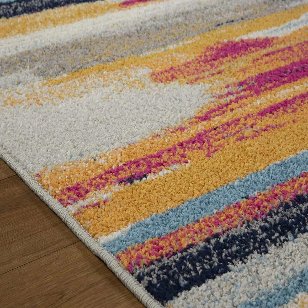 Sina Modern Striped Abstract Rug
