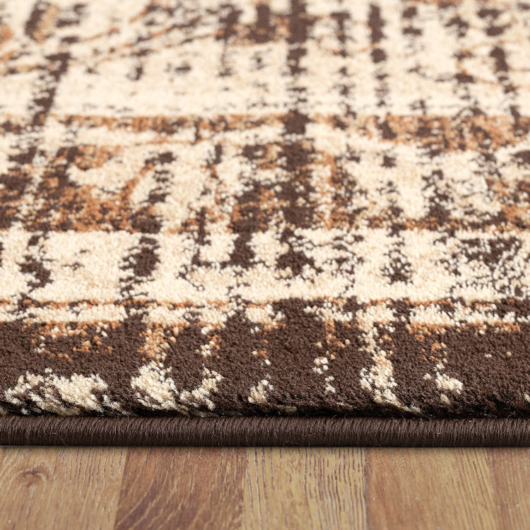 Sonia Brown Overdyed Floral Rug