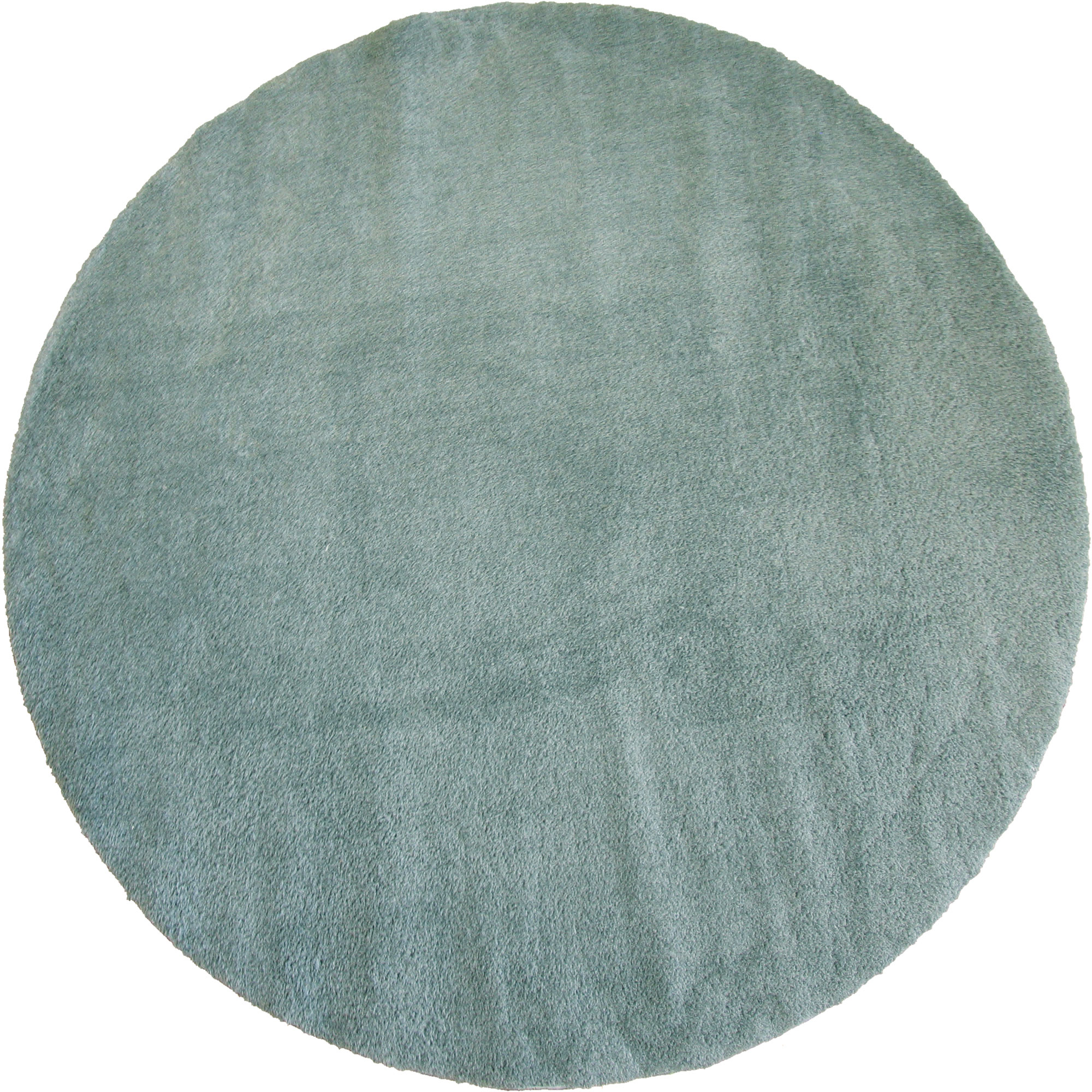 Soft Plain Blue Thick Shaggy Rug