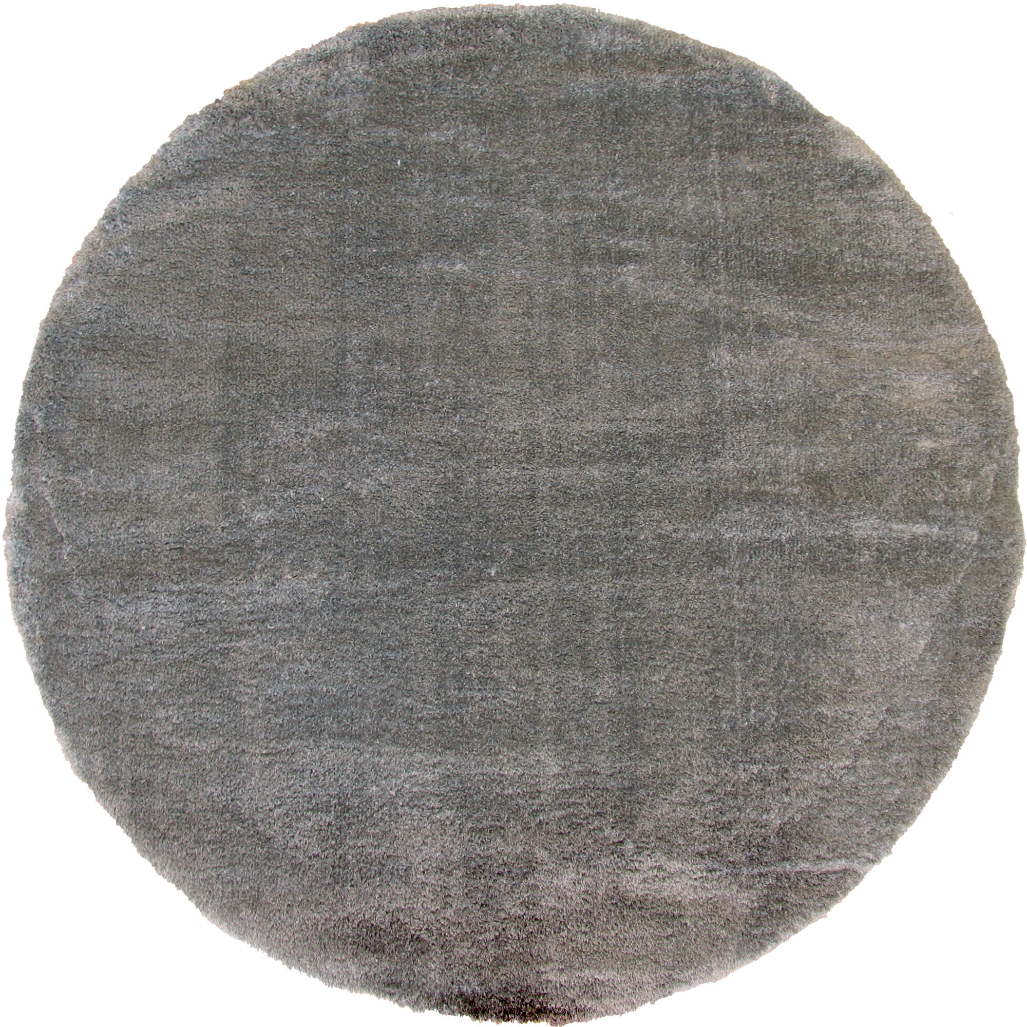 Large View Soft Plain Dark Grey Shaggy Rug