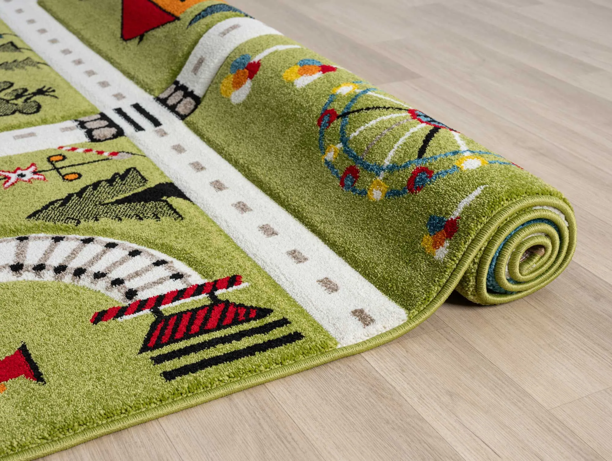 Speedy Kids Town Road Rug