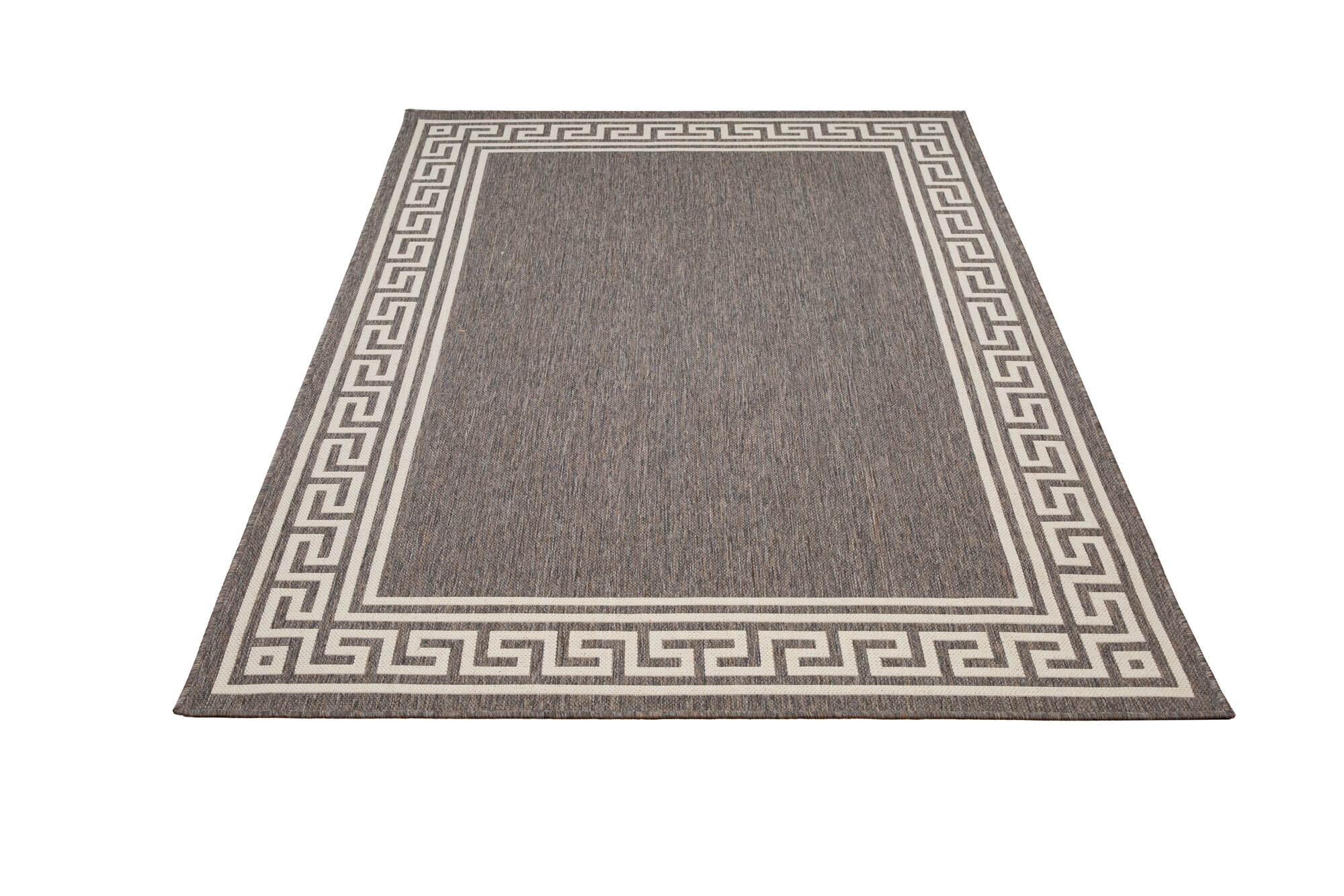 Large View Soleil Greek Key Flatweave Rug