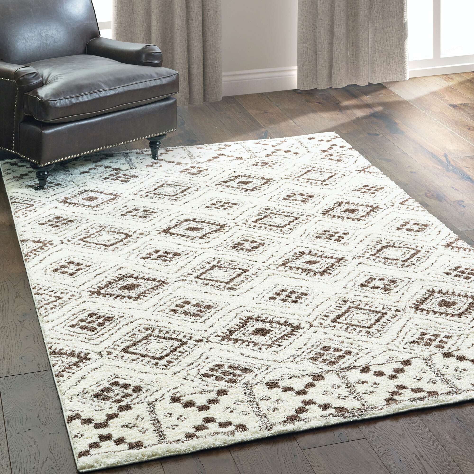 Large View Sofia Moroccan Geometric Rug