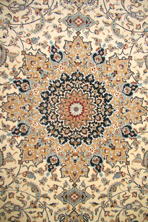 Large View Tapis Traditional Medallion Rug