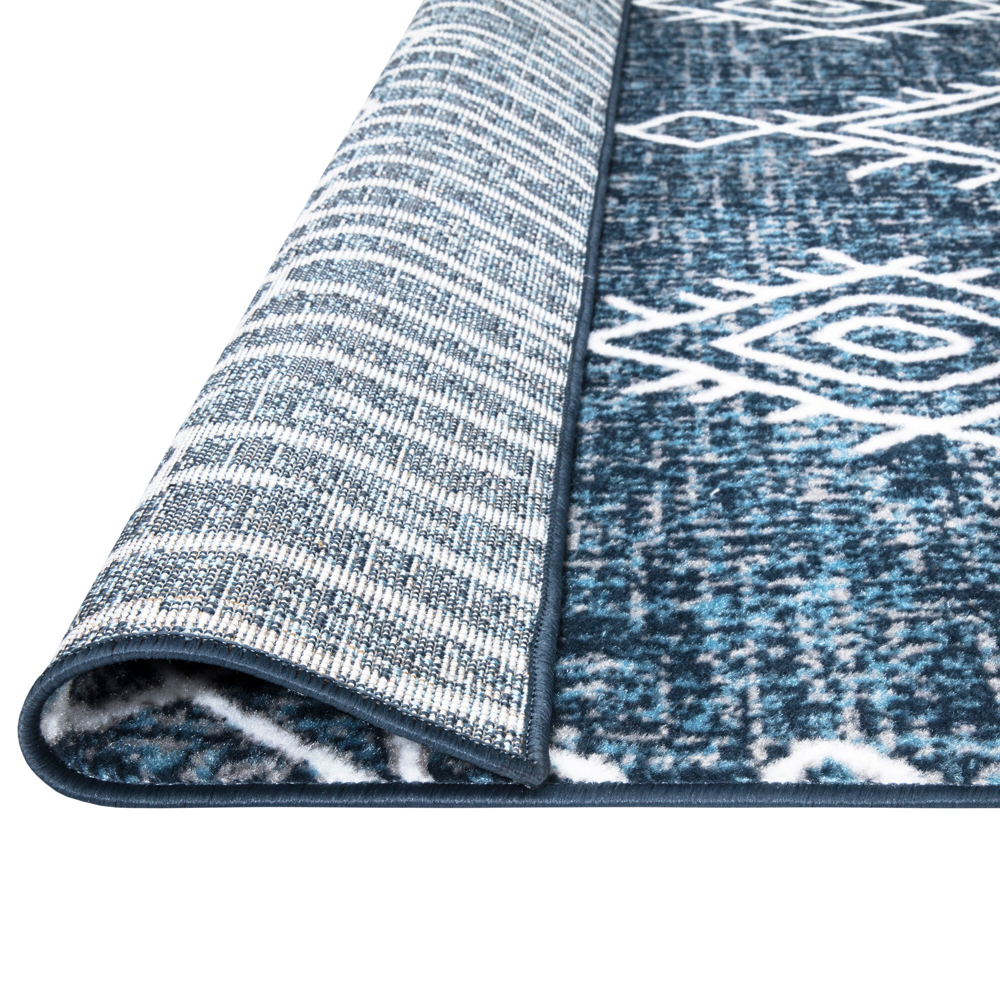 Large View Toni Diamond Pattern Rug