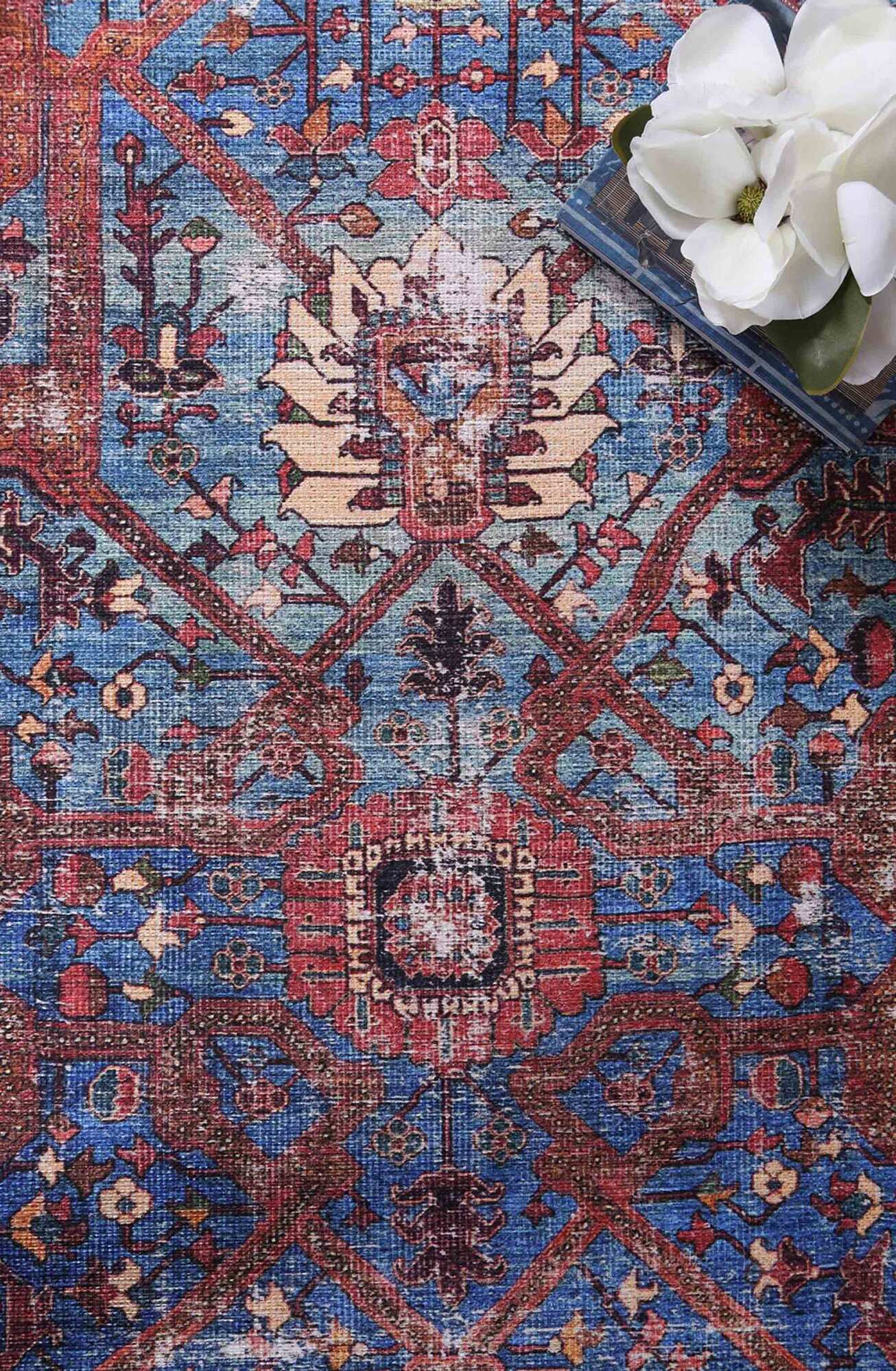 Large View Victoria Transitional Medallion Rug