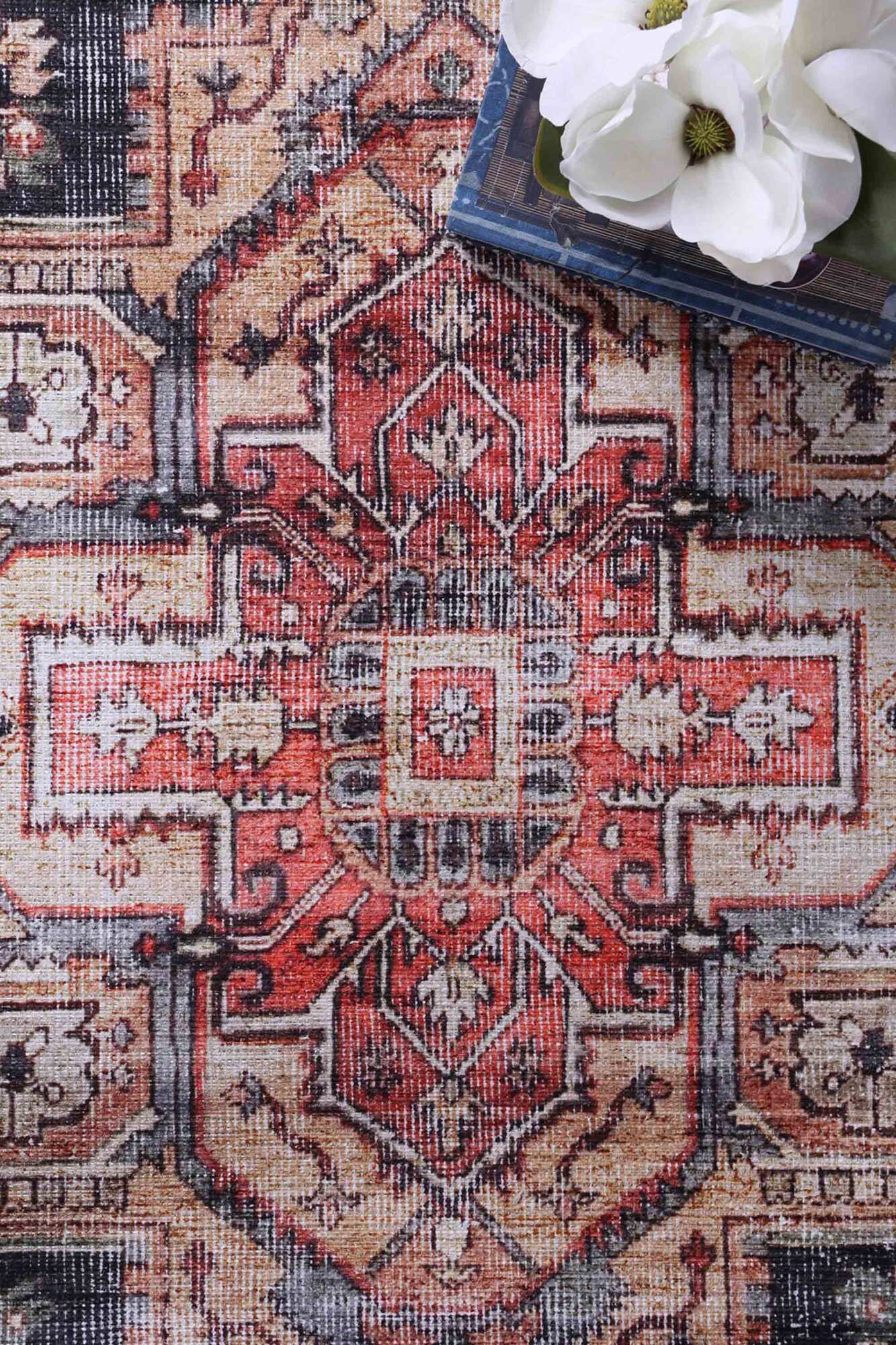 Large View Victoria Vintage Transitional Rug